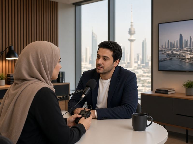 Interview skills at Ubbidrapis Newsroom